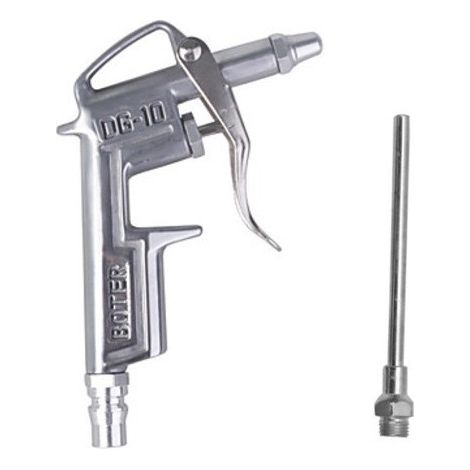 TrAdE Shop Traesio - Pistola Per Aria Compressa Dg-10 Da Compressore Soffiaggio Beccuccio - (1/3)