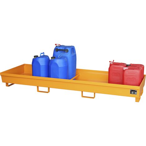 Bauer Südlohn Bac de récupération AO-4/B, peint, orange jaune (1/4)