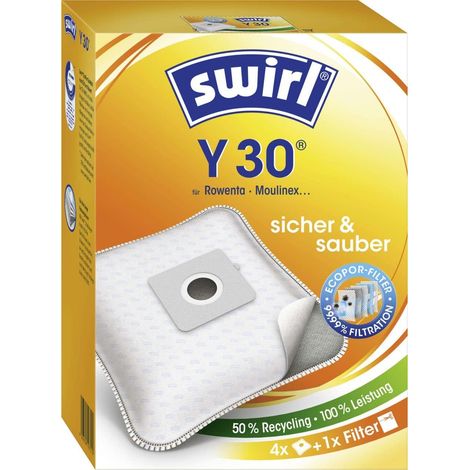 Swirl Y30 MicroPor Plus sacco per polvere bianco pacco 4 (1/4)