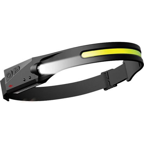 Faros con sensor de movimiento para rutas ciclistas al aire libre, luces de circulación nocturna, potente faro LED para pesca. (1/5)
