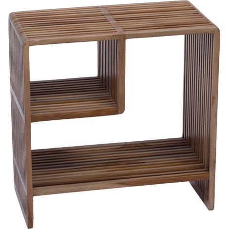 Amadeus - Console en teck L60 cm Calopsite (1/3)
