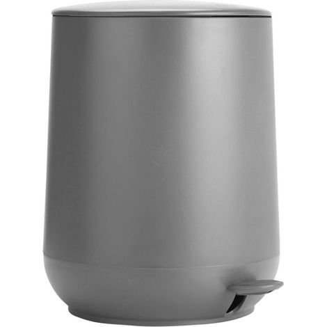 Cestino per rifiuti da bagno, 5 litri, grigio. (1/5)