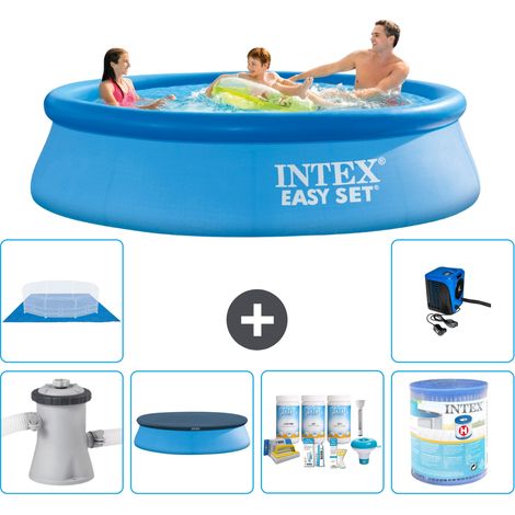 Intex Piscina Easy Set Rotonda - 305x76 cm - 8-pezzi S40919 (1/5)