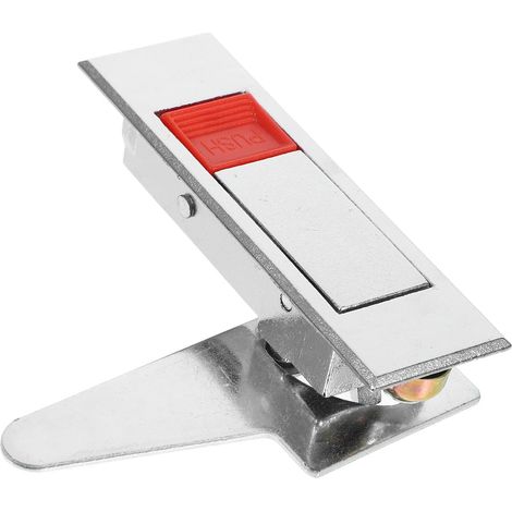 Verrou à bouton-poussoir ABOOFAN en alliage de zinc haute (1/5)