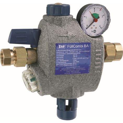 SYR remplissage Combi-BA DN20 662 820 000 6628 DN 20, avec une isolation thermique (1/3)