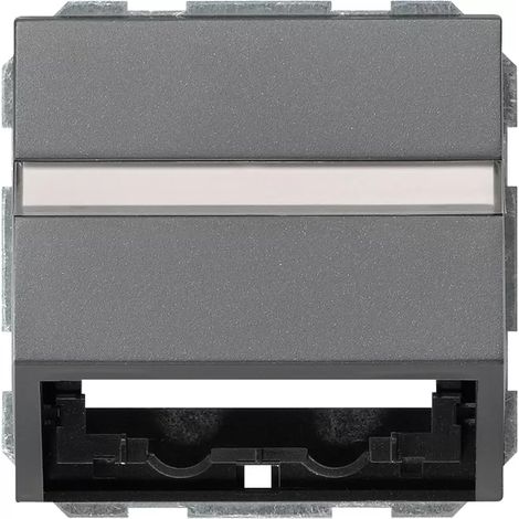 Gira Haube 087028 BSF+Tragring System 55 anthrazit (1/2)