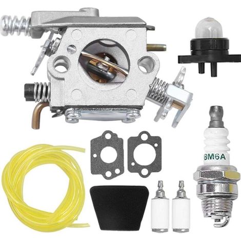 Carburador de repuesto para motosierra Poulan 1950 2050 2150 2375 Wild Thing 2375LE. Reemplaza Walbro WT 89 891 WT-324 Zama C1U-W8 C1U-W14 545081885 (1/4)