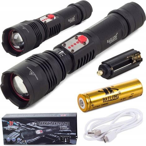 Taschenlampe BAILONG W767-L2 (60) GABA (1/5)