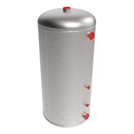 Vase d'expansion chauffage ouvert Tôle galvanisée cylindrique - 20L - Thermador (1/2)