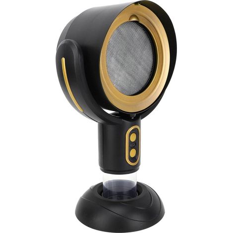 Campana extractora de cocina portátil desmontable，Mini ventilador de escritorio，Campana extractora de cocina pequeña con viento fuerte (Negro) (1/5)