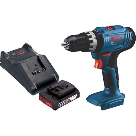 Bosch GSB 18V-25 Professional Trapano avvitatore a percussione a batteria 18 V 56 Nm ( 06019K9300 ) Solo - senza batteria, senza caricabatterie (1/5)