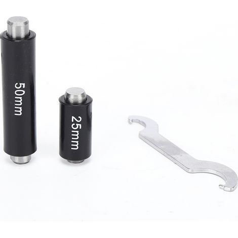 Jeu de micromètres d'extérieur avec jauge à vis micrométrique 0-75 mm (1/5)