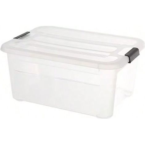 Boîte de Rangement avec Couvercle , 31 x 23 x 14.5 cm, 7L (1/4)