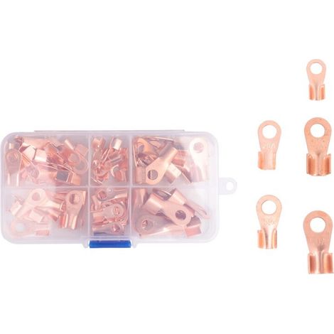 Kit cosses sertir cuivre OT ouvertes 10A-50A (paquet de 70) (1/5)