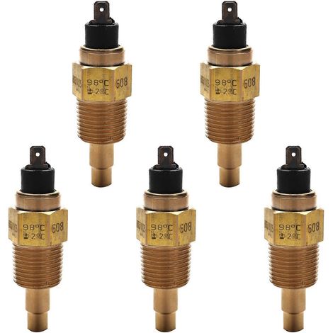 VDO 1/2 NPT 21 mm Motoröl- und Wassertemperatursensoren für Stromaggregate (1/5)