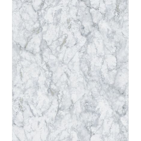 papier peint marbre bleu grisâtre - Sanders & Sanders (1/2)