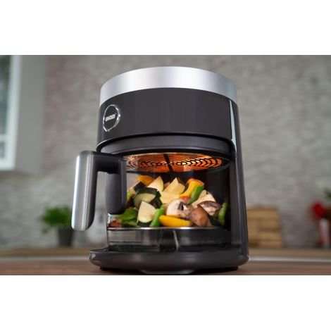 Unold 58695 Freidora de aire caliente negra 3,5 L
