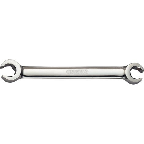 KS Tools 518.0513 ChromePlus Chiave Esagonale a Due Bocche Aperte, Inclinata, 9X11 mm (1/2)