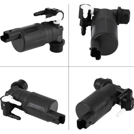 Pompe d'eau de nettoyage,nettoyage des vitres Pompe de lave-glace de pare-brise de double sortie de voiture pour Xsara Picasso 1999-2010 (1/5)