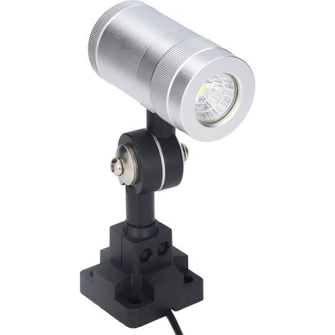 Lampe de travail étanche 7W IP67, boîtier en alliage d'aluminium, pour tour à poinçonner
