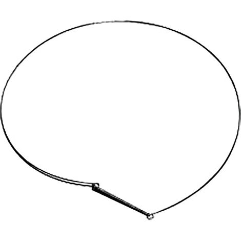 Whirlpool - collier serrage joint hublot - 481249298011 - (1/2)