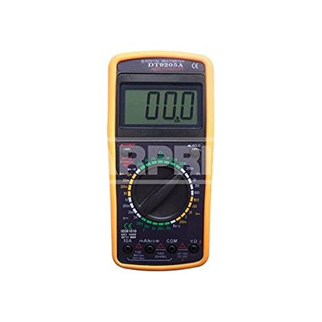 Multimetro digitale silver electronics DT9205A tensione resistenza (1/4)