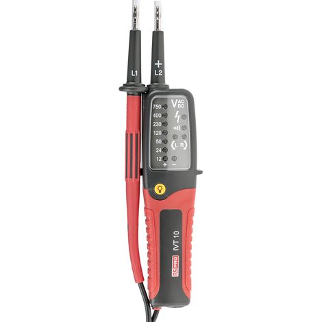 Détecteur de tension RS PRO IVT-10 750V c.a. / V c.c. max V, IP65 ( Prix pour 1 ) (1/2)