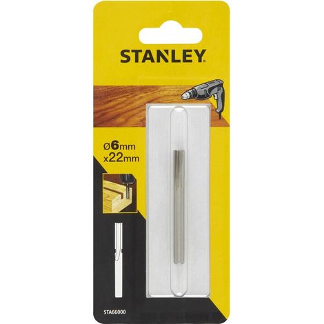 STANLEY STA66000 FRESA SCANALATURE DRITTE 6MM