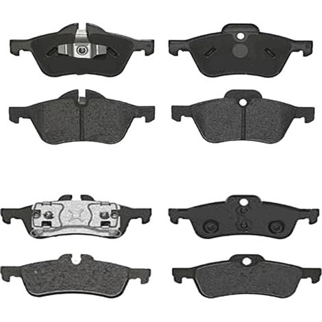 KIT PASTIGLIE FRENO ANTERIORI E POSTERIORI compatibile con MINI COUNTRYMAN (R60) / PASTIGLIE FRENANTI AUTO OEM P 06 086,P 06 080 / SOSTITUZIONE DIRETTA / BASSA POLVERE / SILENZIOSO