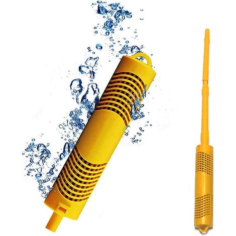 Barras desinfectantes minerales para spa，purificador de jacuzzis，barras minerales para filtros de spa，estanques de peces，color amarillo (1/5)
