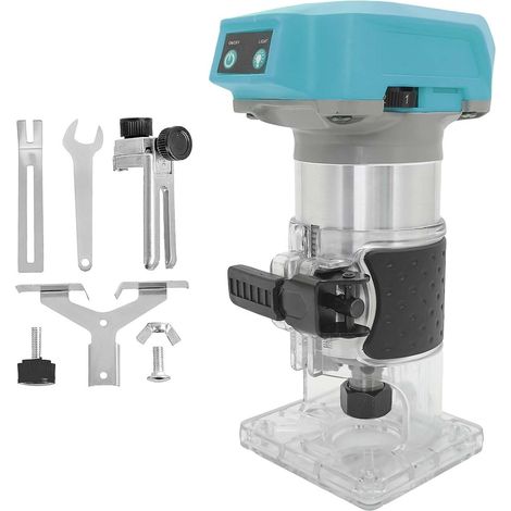 Tagliatrice a filo per Makita 18 V Batteria, 1300 W Ø 8 mm o 6 mm, 13000-30000 RPM, 6 velocità variabili (senza batteria) (1/5)