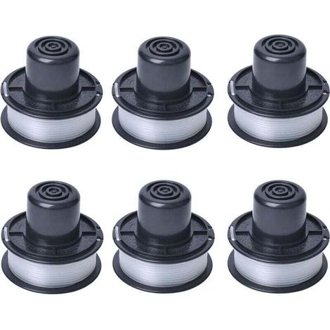 Enowelir Bobine De Fil Compatible Avec Taille-Bordures Automatique 6 Metres De Ligne Par Bobine Lot De 6 Pieces (1/4)