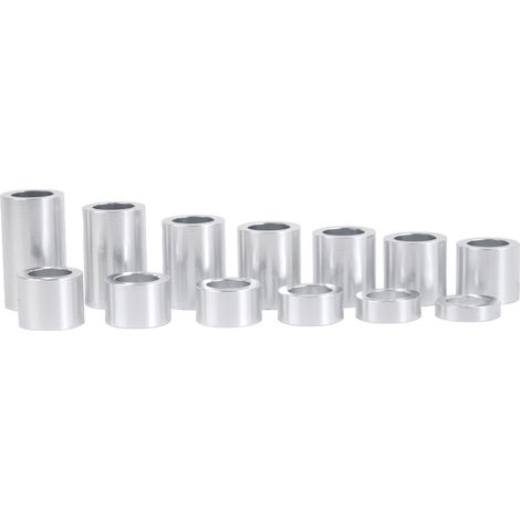 Jeu de 13 rondelles d'axe de roue, diamètre intérieur 3/4 pouce, diamètre extérieur 1-1/8 pouce, convenant aux motos Harley-Davidson. (1/5)