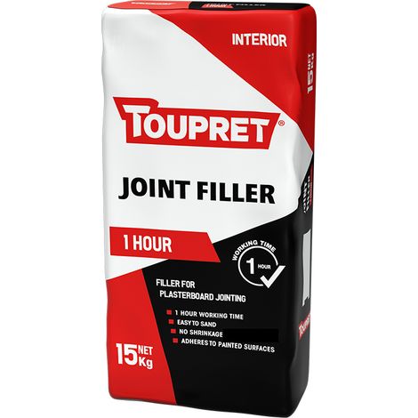 Toupret Joint Filler - 1 Hour Working Time - 15Kg