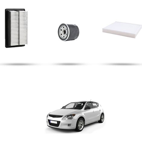 Kit tagliando 3 filtri compatibile con Hyundai i30 2.0 16V 103kw dal 2007 (1/4)