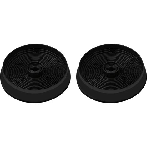 Amica Kohlefilter FWK 1451 für Dunstabzüge, schwarz - 2 Stück (1/2)