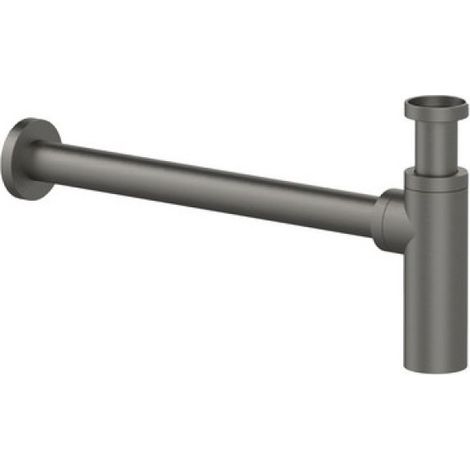 SIFONE D'ARREDO TONDO 1&quot 1/4 Nichel Spazzolato Opac