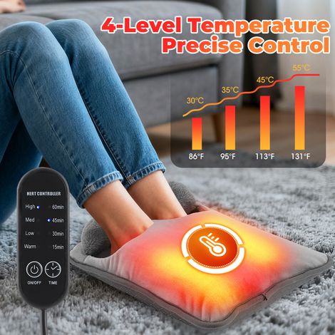 Appareil massage jambes chauffant électrique minuterie trois niveaux entièrement automatique pression air pétrissageL046 (1/5)