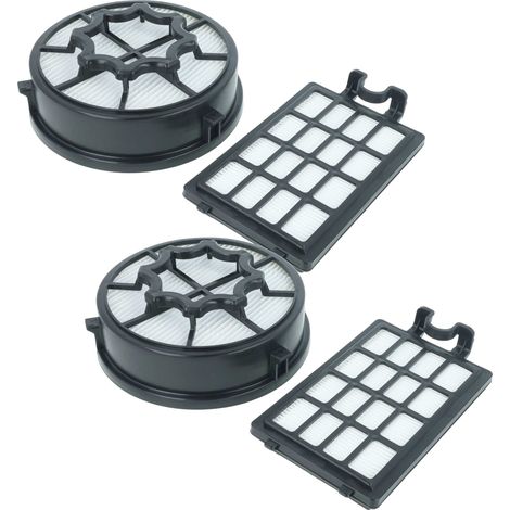 vhbw Set de 6 filtros reemplaza AEG EF112B para aspirador (1/4)