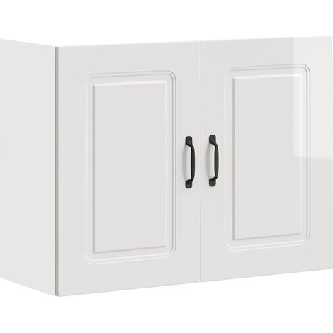 Maison Exclusive - Armario de pared de cocina Kalmar blanca de al