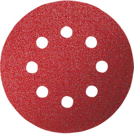 Foglio abrasivo c430 expert Ø 125 mm grana 120 con 8 fori confezione 5 pezzi bosch 2608605643 (1/2)