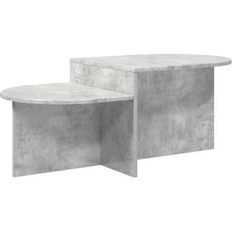 Tavolino da salotto Grigio Cemento 100 x 50 x 40 cm vidaXL