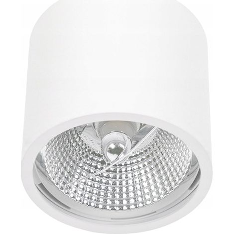 PROVERO CARLO APPARECCHIO DA SUPERFICIE FARETTO DA SOFFITTO ERMETICO BIANCO TONDO (1/3)