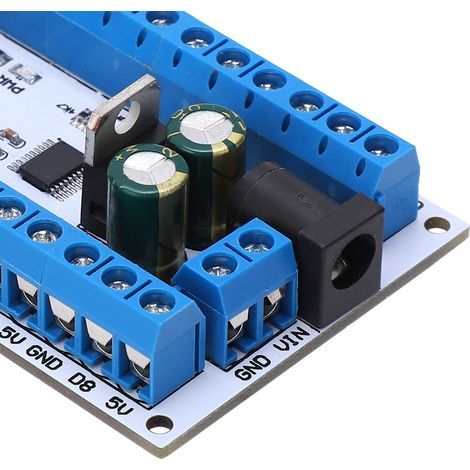 Module de capteur 8 canaux R4DCB08, carte RS485 pour enregistreur sans papier, automate programmable 6-24 V (1/5)