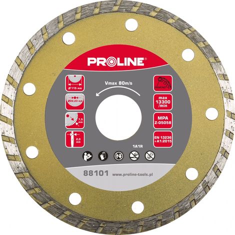 Trennscheibe no-name turbo 230x2.8x7.5x22.23 Diamant 23 cm