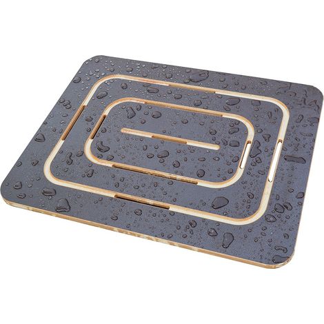 Pedana doccia in legno Supergrip 54x68 antiscivolo per piatto doccia 70x90 (1/4)