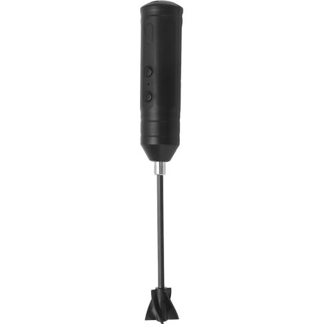 Mélangeur de résine époxy rechargeable, puissant, à moteur lent, agitateur électrique portatif avec 4 tiges de rechange, noir (1/5)