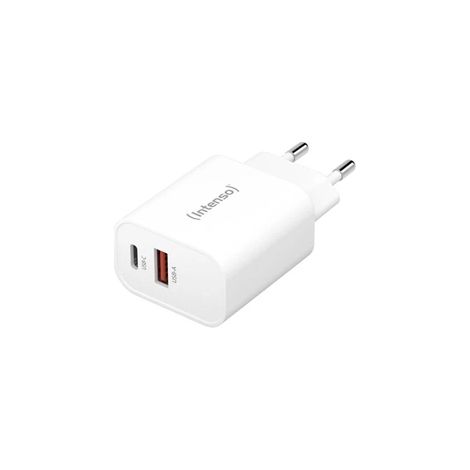 Intenso Power Adapter W30AC 1x USB-A 1x USB-C 30W     white