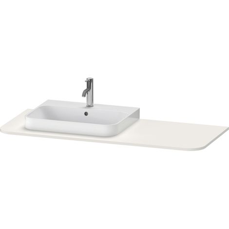 Console Duravit Happy D.2 Plus, 1300x550 mm, 1 découpe à gauche, (1/5)