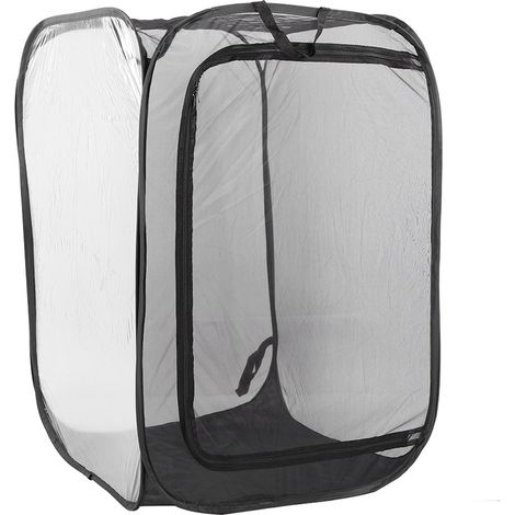 Cage pliable pour insectes phasmes, abri et cage d'élevage en filet. (1/5)